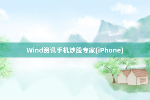 Wind资讯手机炒股专家(iPhone)