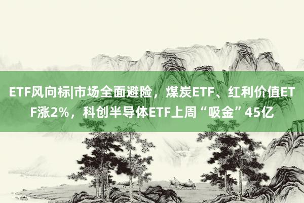 ETF风向标|市场全面避险，煤炭ETF、红利价值ETF涨2%，科创半导体ETF上周“吸金”45亿