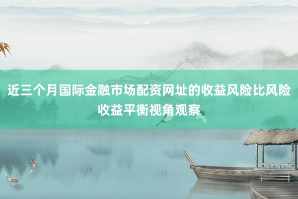 近三个月国际金融市场配资网址的收益风险比风险收益平衡视角观察