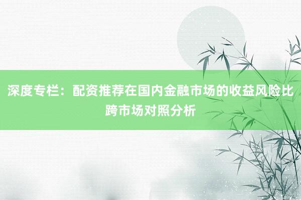 深度专栏：配资推荐在国内金融市场的收益风险比跨市场对照分析
