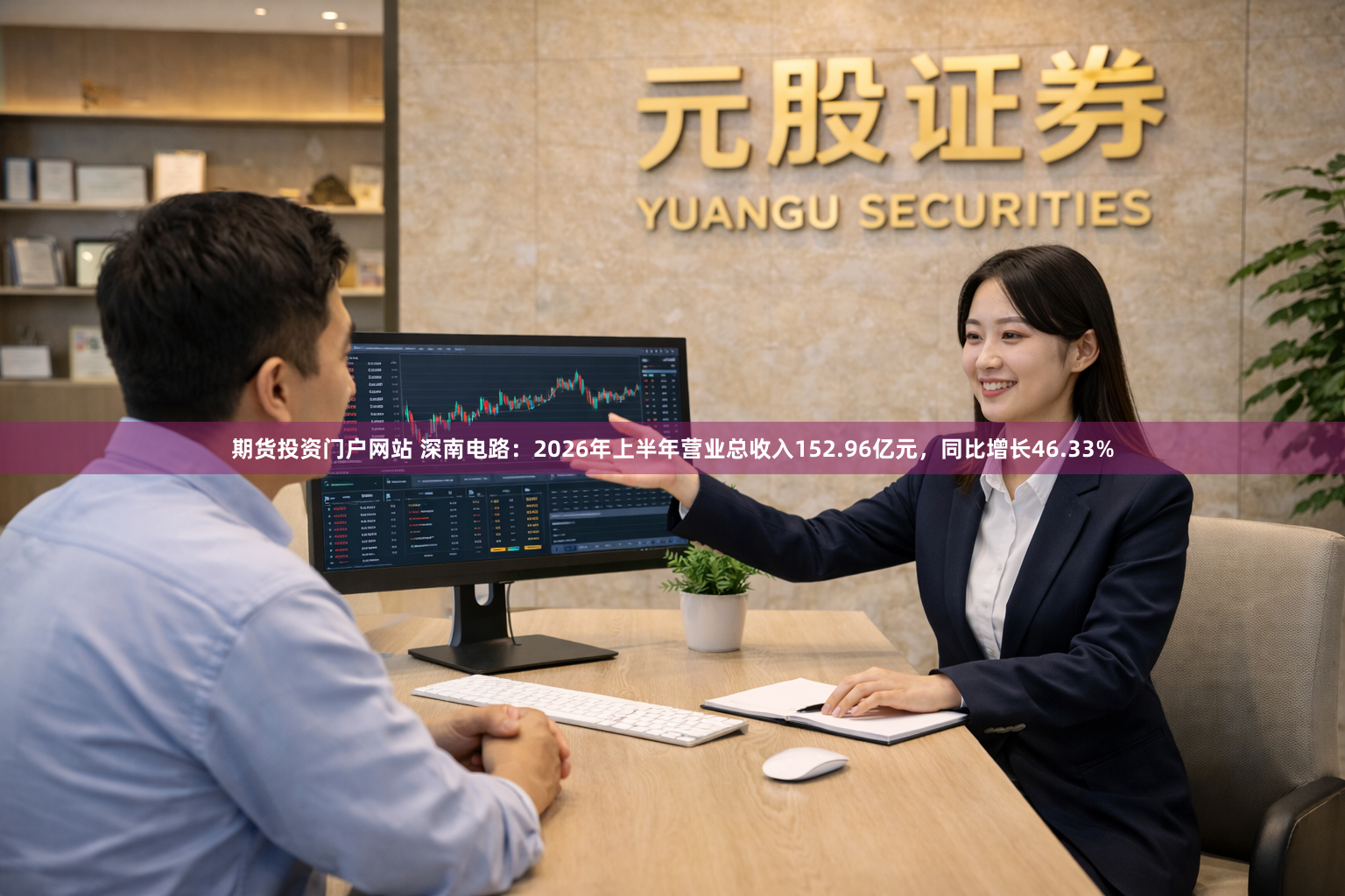 期货投资门户网站 深南电路：2026年上半年营业总收入152.96亿元，同比增长46.33%